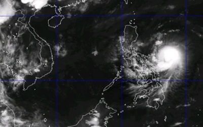 Xuất hiện bão gần Biển Đông