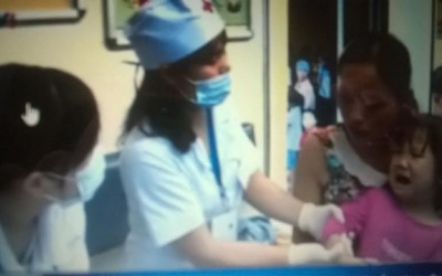 Xét nghiệm ngộ độc chì cho 400 người dân làng Đông Mai