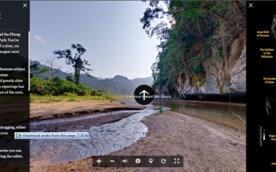 Độc đáo: Thám hiểm Sơn Đoòng qua ảnh 360 độ của National Geographic