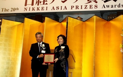 Người Việt Nam sở hữu 1 trong 3 giải thưởng Nikkei Châu Á năm 2015