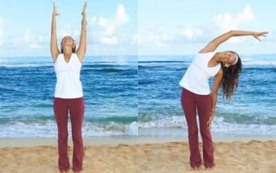 5 động tác yoga buổi sáng cực tốt