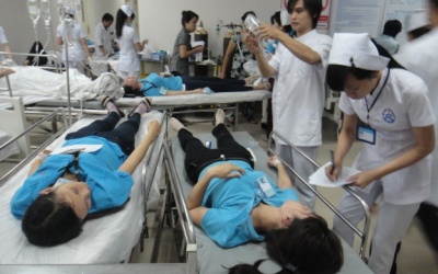 Công nhân Công ty Asia tiếp tục nhập viện vì khí độc