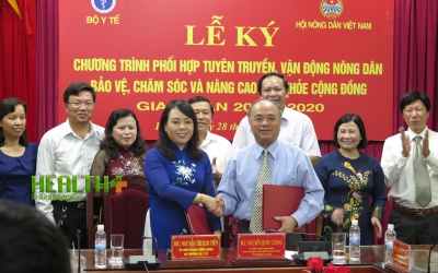 Bộ Y tế và Hội Nông dân “bắt tay” chăm sóc sức khỏe cộng đồng