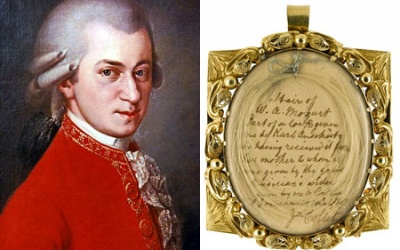 Một lọn tóc của Mozart có giá... 332 triệu đồng