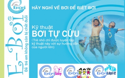 Khóa học hướng dẫn bố mẹ dạy con tuổi mẫu giáo học bơi