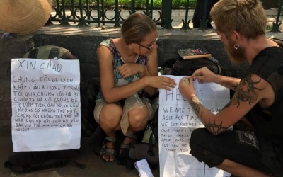 Sự thật vụ đôi nam nữ ngoại quốc bị cướp ở Hà Nội