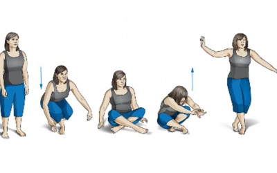 Đoán tuổi thọ bằng bài kiểm tra đứng lên ngồi xuống