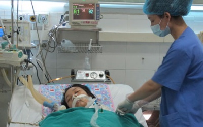 4 bệnh nhi viêm não Nhật Bản đang nguy kịch