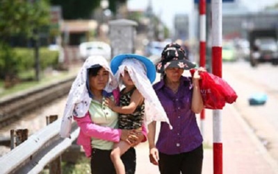 Nắng nóng tiếp tục duy trì trên cả nước