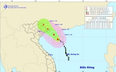 Chủ động trong công tác ứng phó với bão số 1