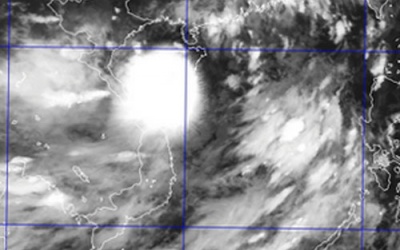 Sáng mai bão Kujira vào vịnh Bắc Bộ