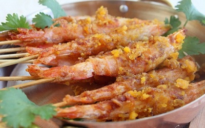 Tôm chiên trứng muối - Cả nhà đều mê