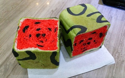 Tiệm bánh mì dưa hấu gây hiếu kỳ ở Đài Loan