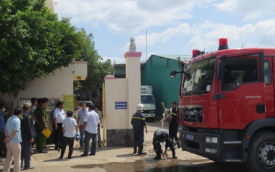 Công ty Đài Loan làm rò rỉ khí amoniac, hàng trăm công nhân bỏ chạy