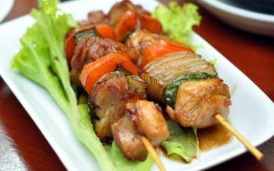 Siêu lạ với 2 công thức gà xiên nướng kiểu Nhật và Thái