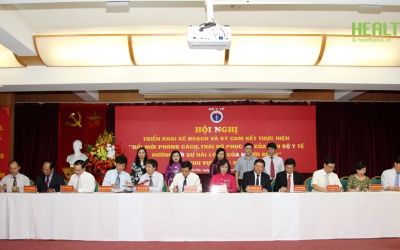 Bộ Y tế cam kết thay đổi toàn diện bộ mặt ngành y
