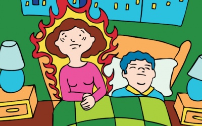 Mũm mĩm, thừa cân thì thường bốc hỏa, khó chịu