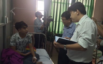 Điều tra vụ ngộ độc tập thể tại Công ty TNHH Lập Sinh