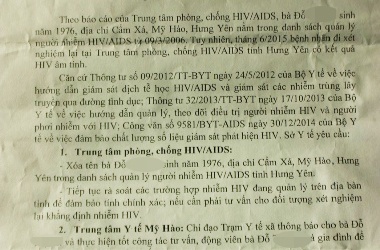 9 năm bị “kết án” nhiễm HIV oan