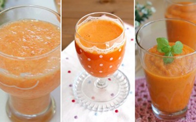 Cách 'chế' 3 món sinh tố cà rốt cực tốt cho bà bầu