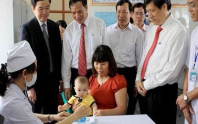 95% trẻ em được tiêm sởi – rubella