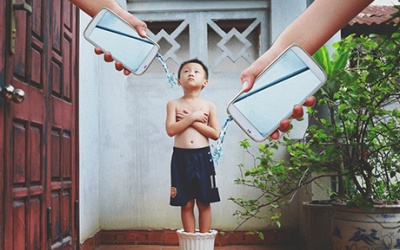 Giật mình với những đứa trẻ vô hồn vì công nghệ