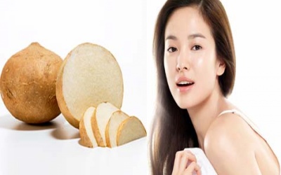 Làm đẹp rẻ tiền bằng củ đậu