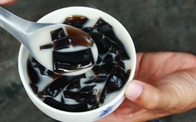 Sương sáo sữa – món ngon giải nhiệt quen mà lạ