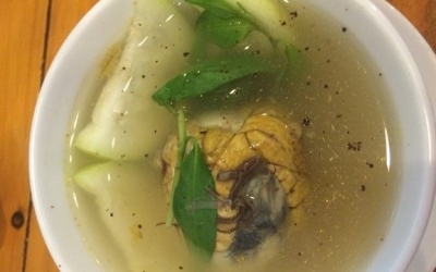 Vịt lộn um bầu – món canh ngọt mát cho ngày đầu thu