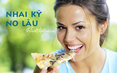 Kiểm soát cân nặng, làm đẹp da chỉ cần nhai chậm, ăn miếng nhỏ