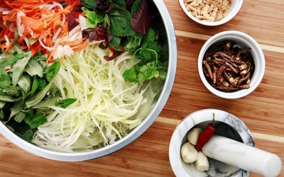 Nộm đu đủ: Món ăn hỗ trợ tiêu hóa