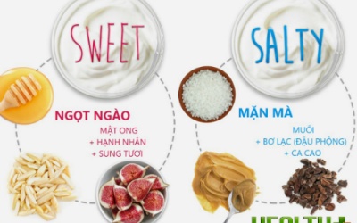 Độc đáo cách làm sữa chua có vị chua, cay, mặn, ngọt