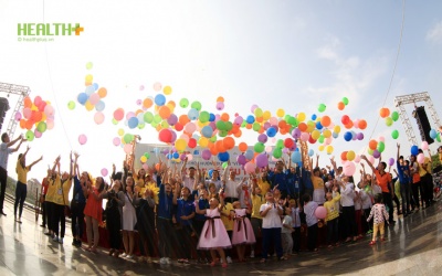 'Khỏe để yêu thương' cùng 800 ước nguyện hồng của bệnh nhi ung thư