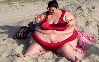 Người phụ nữ tăng đến 327kg để chiều lòng bạn trai 