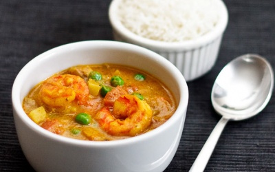 Xuýt xoa với cà ri tôm cho bữa tối ấm áp