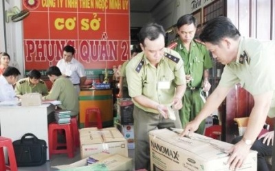 5 sản phẩm của Thiên Ngọc Minh Uy có tên sai so với công bố