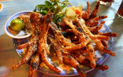 Ăn chân gà bị run tay - đúng hay sai?