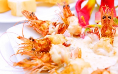 Chiều chủ nhật đổi vị với món tôm nướng phô mai 