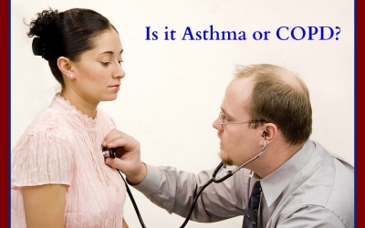Phân biệt bệnh hen suyễn và phổi tắc nghẽn mạn tính?