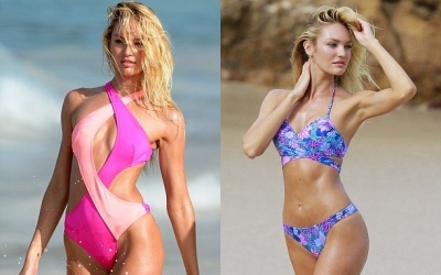 Bỏng mắt với đường cong của hai thiên thần Victoria’s Secret