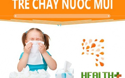 Đâu là nguyên nhân khiến bé suốt ngày thò lò mũi xanh?