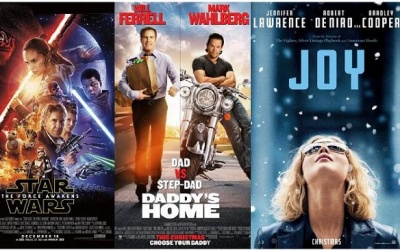 Top các phim chiếu rạp ăn khách nhất tuần lễ Noel 2015