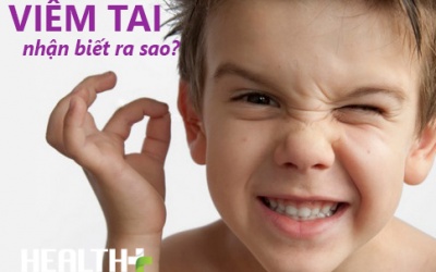 Infographic: Bé sốt cao, đau tai coi chừng tai bị nhiễm trùng