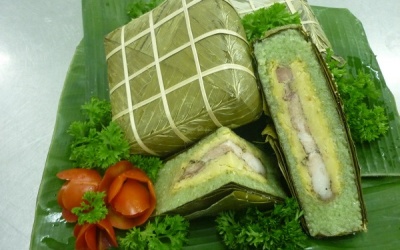 Tuyệt chiêu luộc bánh chưng xanh mướt không cần hóa chất 