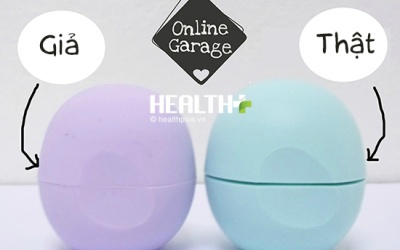 Mẹo nhỏ phân biệt son trứng Lip Balm EOS thật - giả