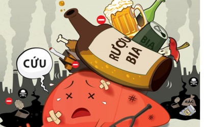 Triệu chứng viêm gan do rượu