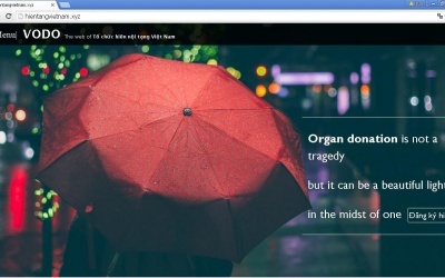 Cảnh báo website 'giả' mạo danh tổ chức đăng ký hiến tạng