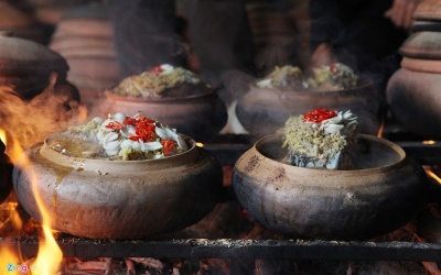 Bí quyết kho cá dịp Tết ở làng Vũ Đại