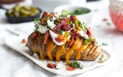 Bữa tiệc khoai tây bỏ lò cho tối cuối tuần gọn nhẹ