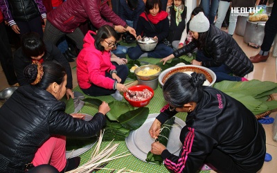 Tết đặc biệt khi nhà làm bánh chưng